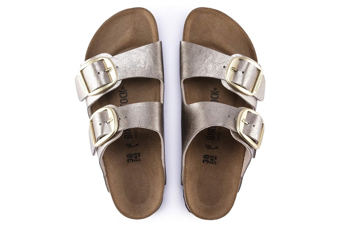 Birkenstock nu pieds sandale arizona big buckle1020882 taupe3423201_3