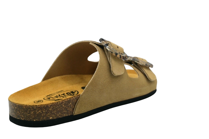 Plakton nu pieds sandale beta flex prtclou tan3424101_4