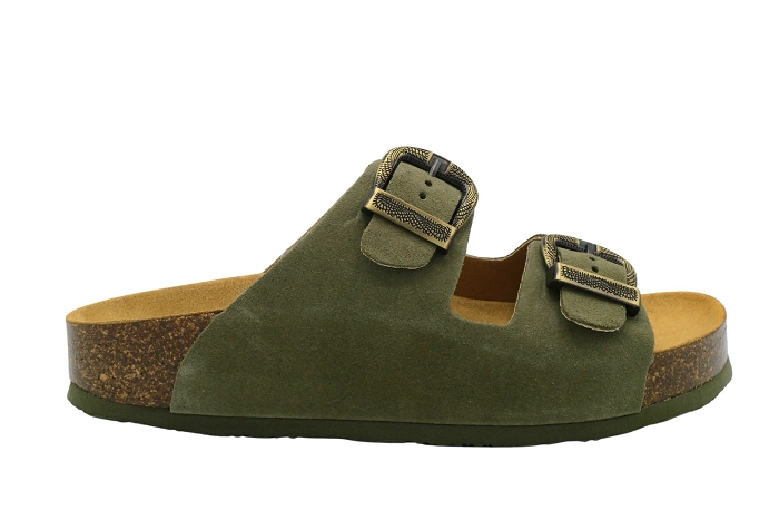 Plakton nu pieds sandale cp bata west kaki