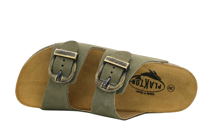 Plakton nu pieds sandale cp bata west kaki3424201_4