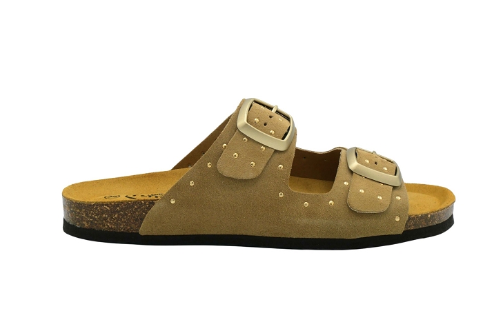 Plakton nu pieds sandale beta re square camel