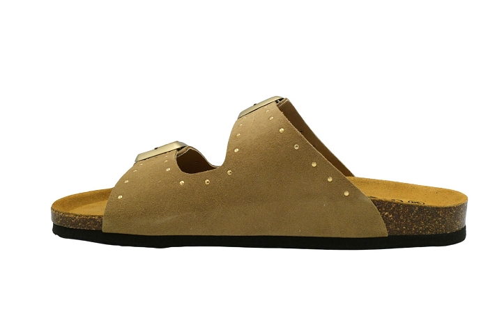 Plakton nu pieds sandale beta re square camel3424501_2