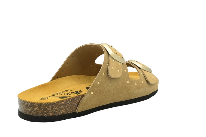 Plakton nu pieds sandale beta re square camel3424501_3