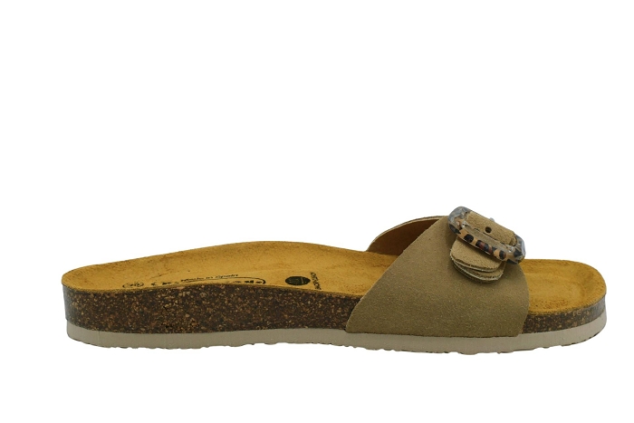 Plakton nu pieds sandale bom prtmule beige