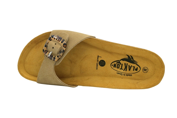Plakton nu pieds sandale bom prtmule beige3424801_3