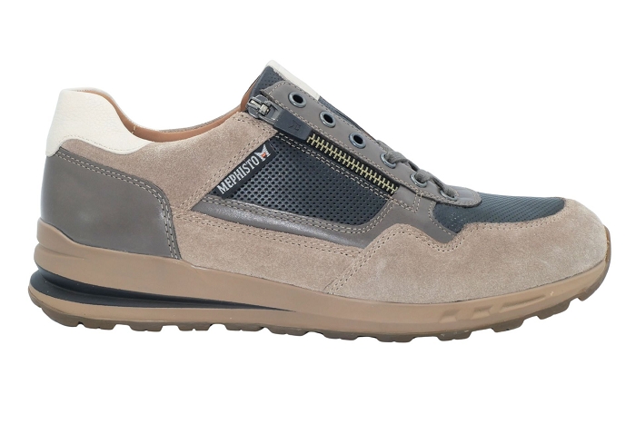 Mephisto derby bradley 3660warm grey marron