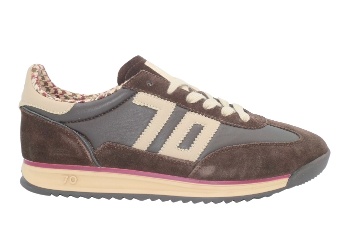 Back 70 derby jogger nappa hom marron