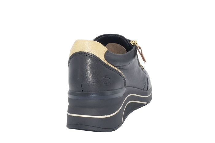 Remonte derby dot03 03 basket noir3427801_3