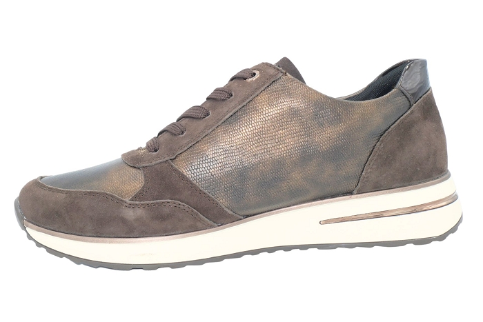 Remonte baskets d1g08  25 vel buck marron3428501_2