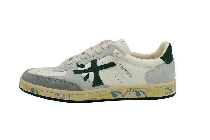 Premiata baskets bskt clay  7623 blvert blanc kaki3431101_2