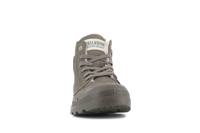 Palladium boots bottines pampa hi zip wl95982 gris kaki3435801_3
