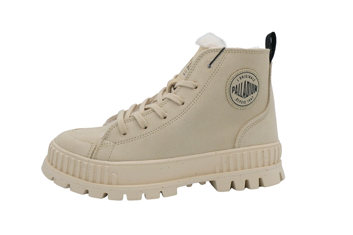 Palladium boots bottines palla shock zip warm beige