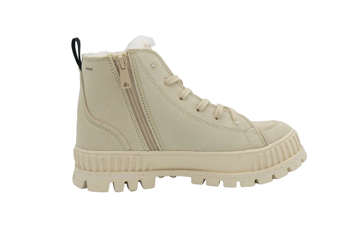 Palladium boots bottines palla shock zip warm beige3435901_2