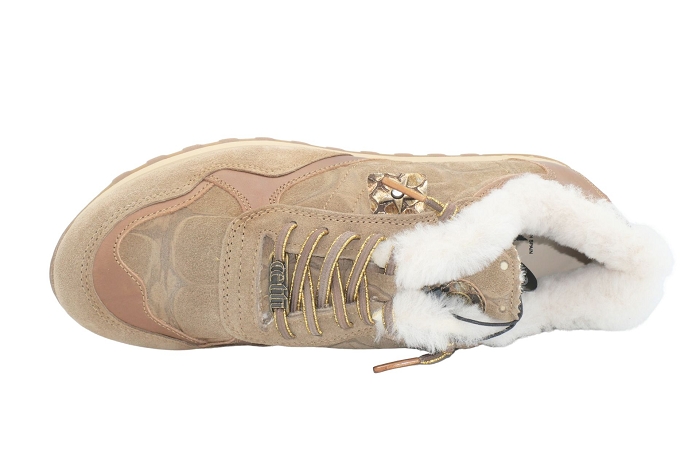 Cetti baskets c 848 sra beige fourr beige3438501_3