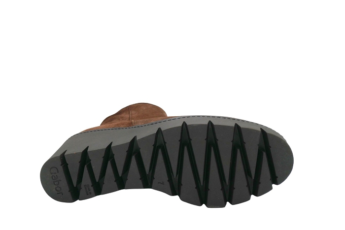 Gabor boots bottines 8045boots comp buck marron3440501_4