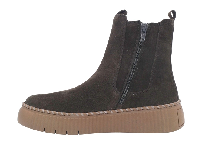 Gabor boots bottines 8014 004boots buck marron3440601_2