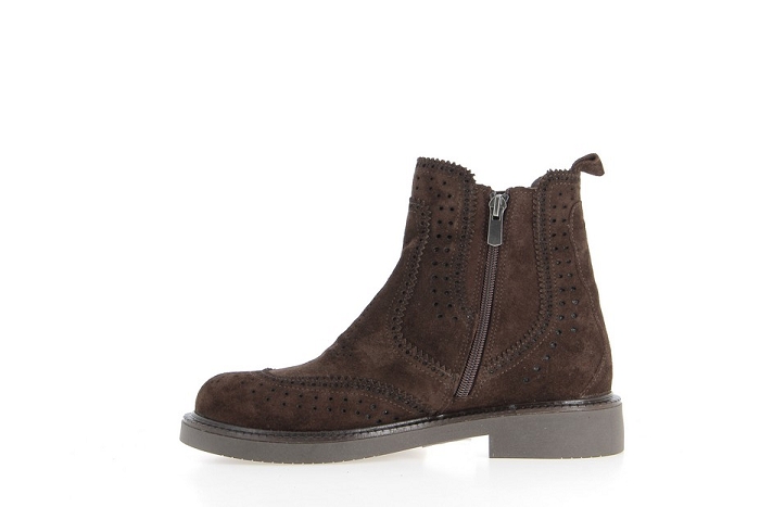 Coco et abricot boots bottines salerans boots buck marron3443201_4