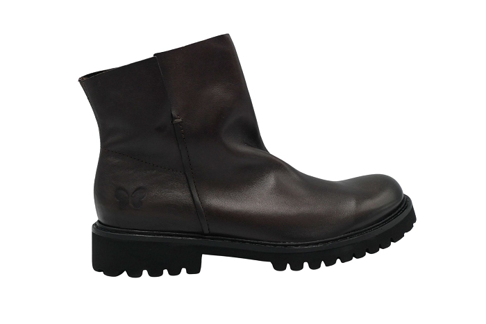 Felmini boots bottines e603 boots zip marron