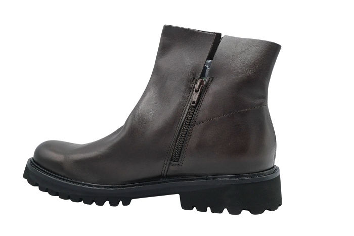 Felmini boots bottines e603 boots zip marron3444201_2