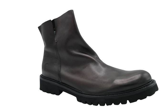 Felmini boots bottines e603 boots zip marron3444201_3