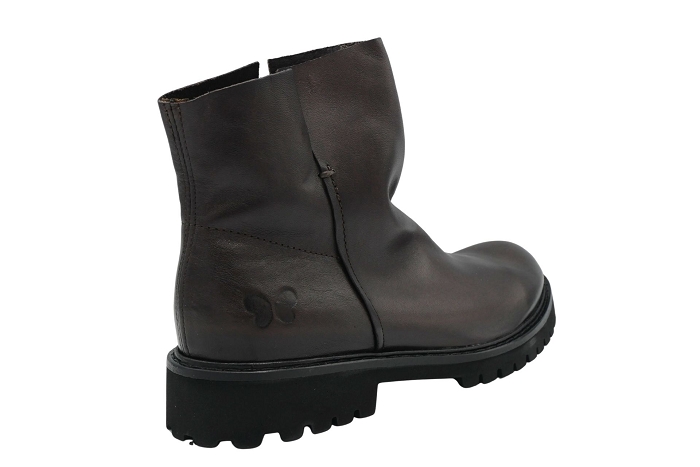 Felmini boots bottines e603 boots zip marron3444201_4