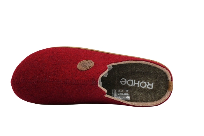 Rhode pantoufle 6120  rge 48 rouge3445001_3