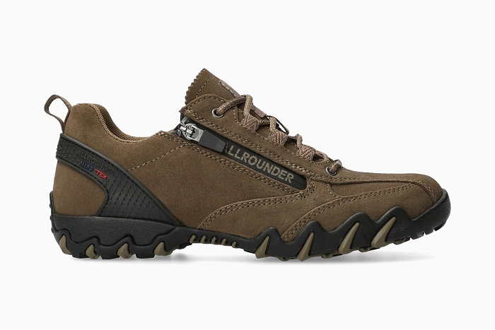All rounder boots bottines nizar tex lacets kaki