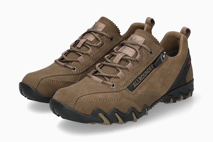 All rounder boots bottines nizar tex lacets kaki3445101_2