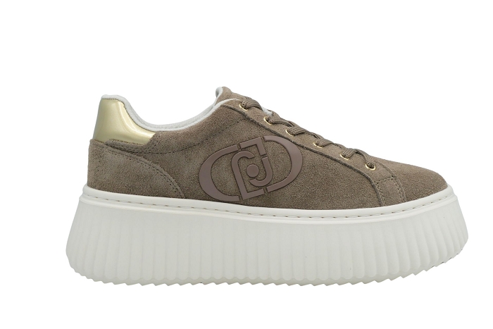 Liu jo baskets elodie 01 sneaker taupe