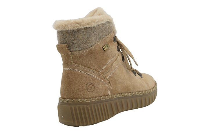Remonte boots bottines d4a70 20 bottine beige3447201_4