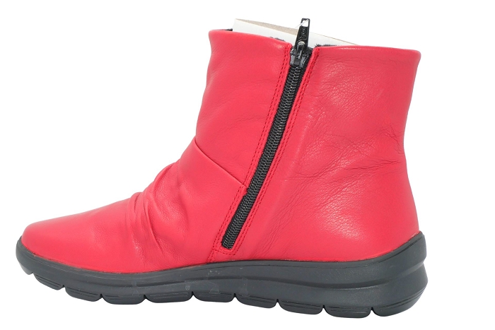 Rieker boots bottines z0066boots rouge3447601_2