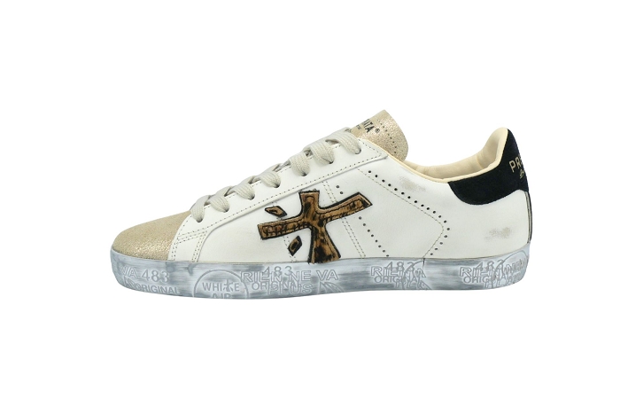Premiata baskets stevend 7605 blanc or3449301_2