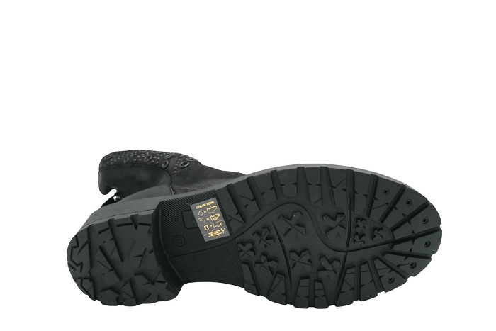Metisse boots bottines ma2526rivet noir3453101_5