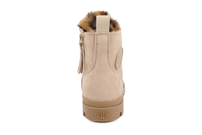 Palladium boots bottines pampa hi zip 949257 beige3455701_3