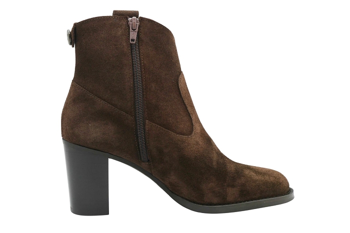 Maroli boots bottines 8840 candice t55fin buck marron