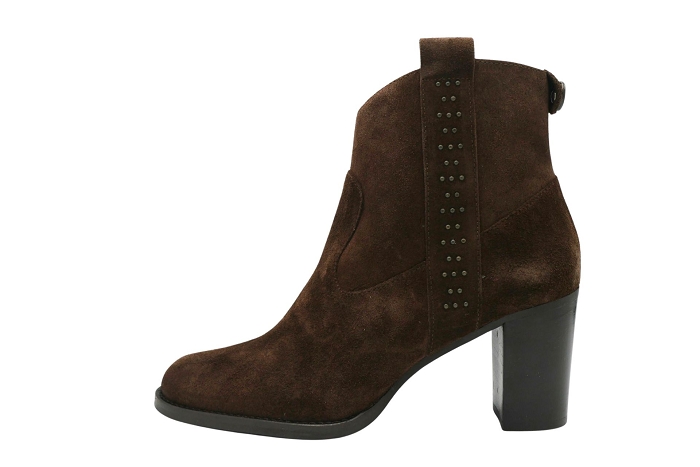 Maroli boots bottines 8840 candice t55fin buck marron3456001_2