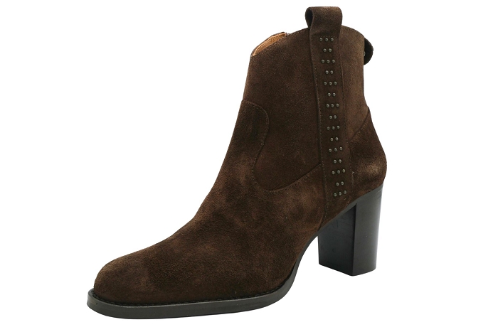 Maroli boots bottines 8840 candice t55fin buck marron3456001_3