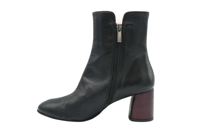 Rosemetal boots bottines fendeille noir3457401_2