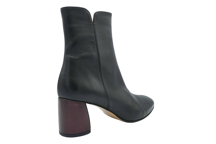 Rosemetal boots bottines fendeille noir3457401_3