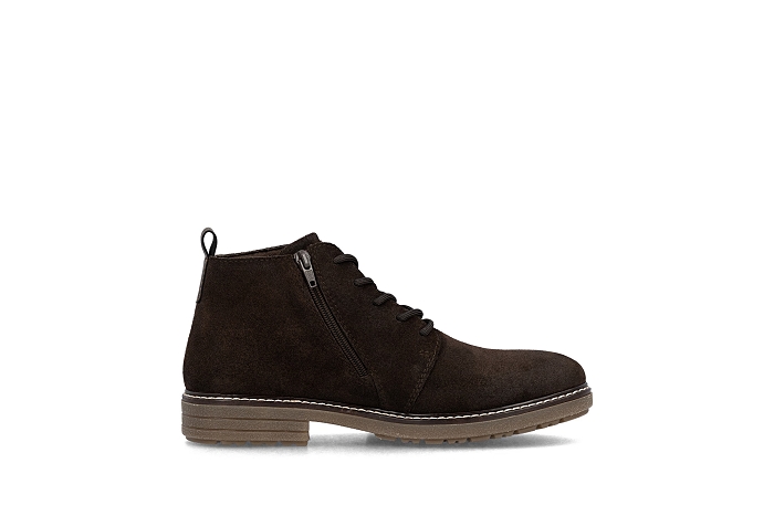 Rieker boots bottines 33106bottine buck marron
