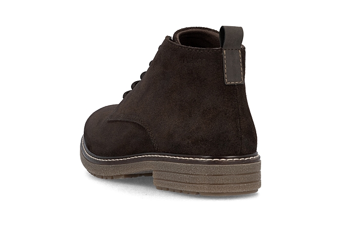Rieker boots bottines 33106bottine buck marron3459801_3