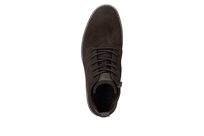 Rieker boots bottines 33106bottine buck marron3459801_4