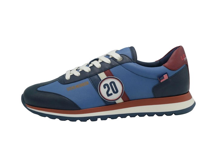Steve mc queen baskets 3760cool bleu