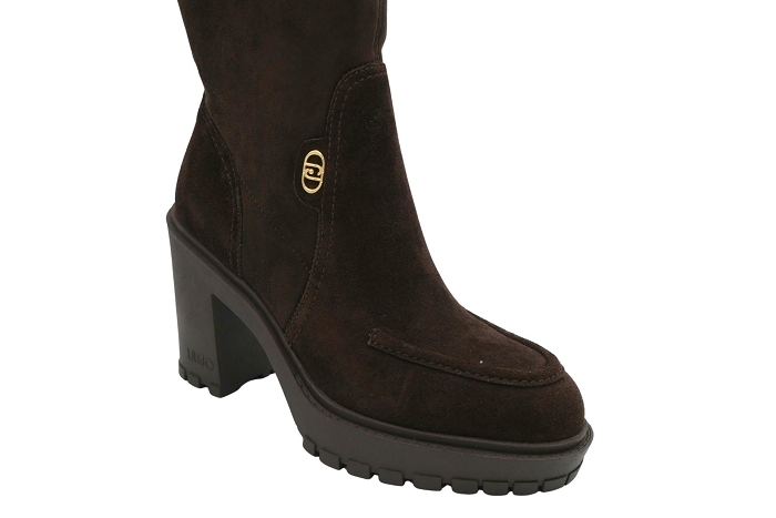 Liu jo bottes ruby 12 buck marron3462101_5