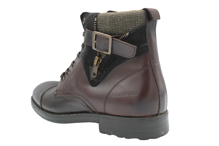 Redskins boots bottines brisbane 128choco chocolat3462201_2
