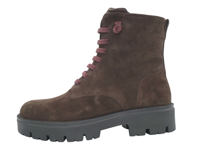 Geox boots bottines d klargena f buck marron3463801_2