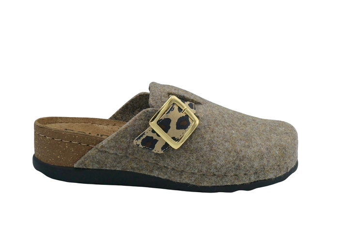 Rhode pantoufle 6058bcle beige fonce