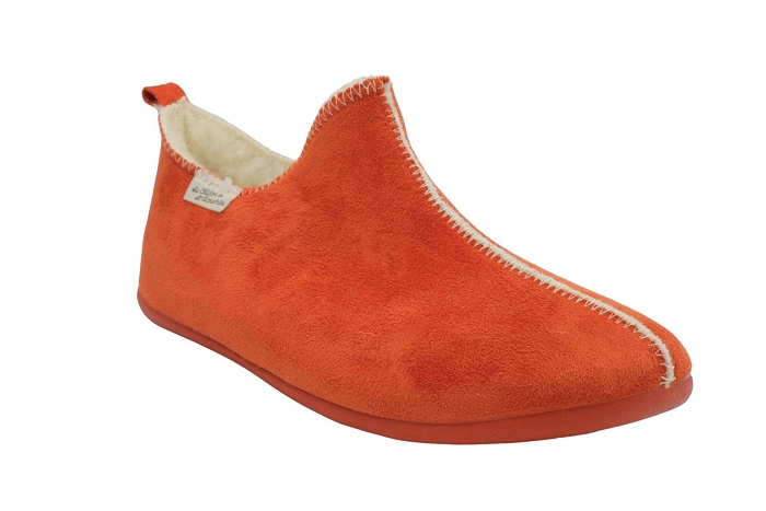 Maison espadrille pantoufle 6030 orange orange3466301_3