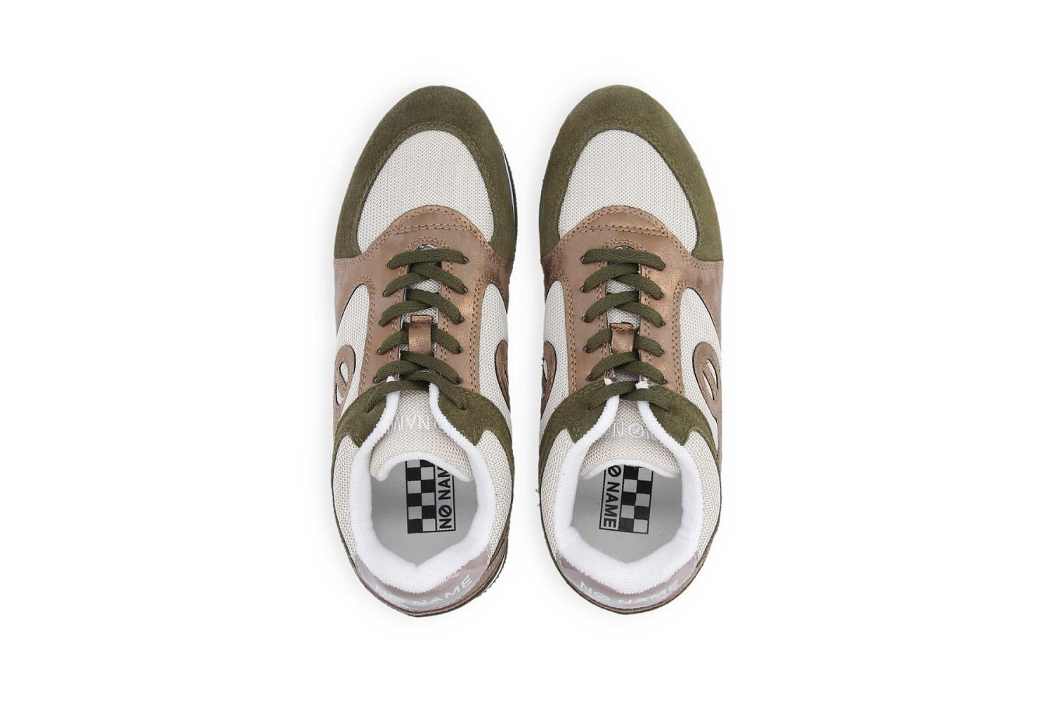 Paul Chausseur No name baskets parko jogger e23 beige kaki femme